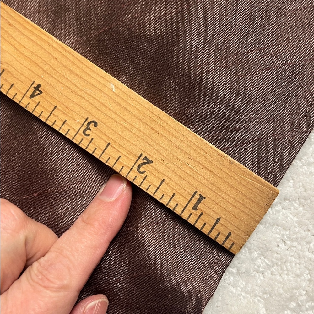 Jessica Howard brown floor-length evening dress shoulder straps flare skirt 14 - Picture 12 of 15